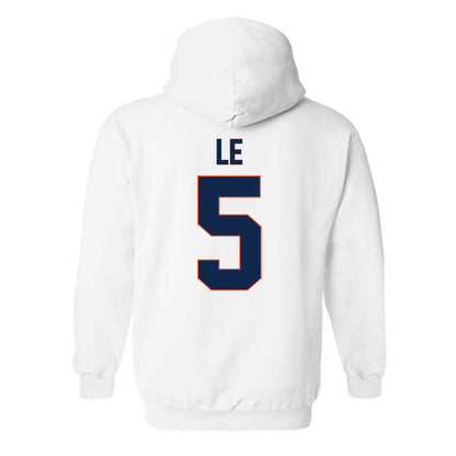 Virginia - NCAA Women's Volleyball : Ashley Le - Replica Shersey Hooded Sweatshirt