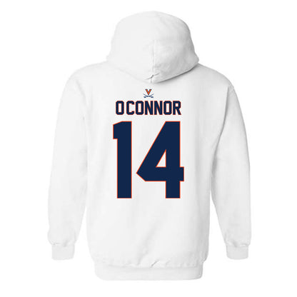 Virginia - NCAA Baseball : Jack O'Connor - Replica Shersey Hooded Sweatshirt