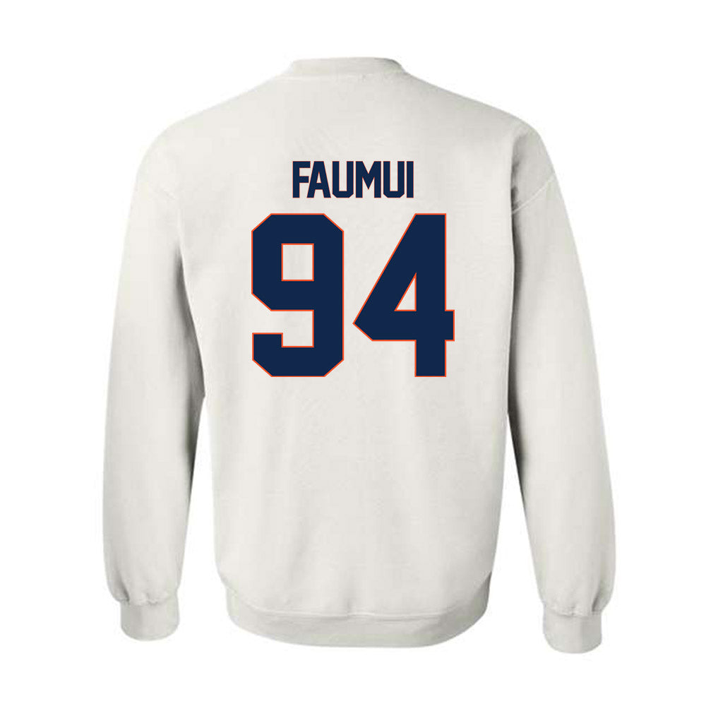 Virginia - NCAA Football : Aaron Faumui - Replica Shersey Crewneck Sweatshirt