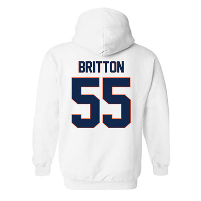 Virginia - NCAA Football : Anthony Britton - Replica Shersey Hooded Sweatshirt