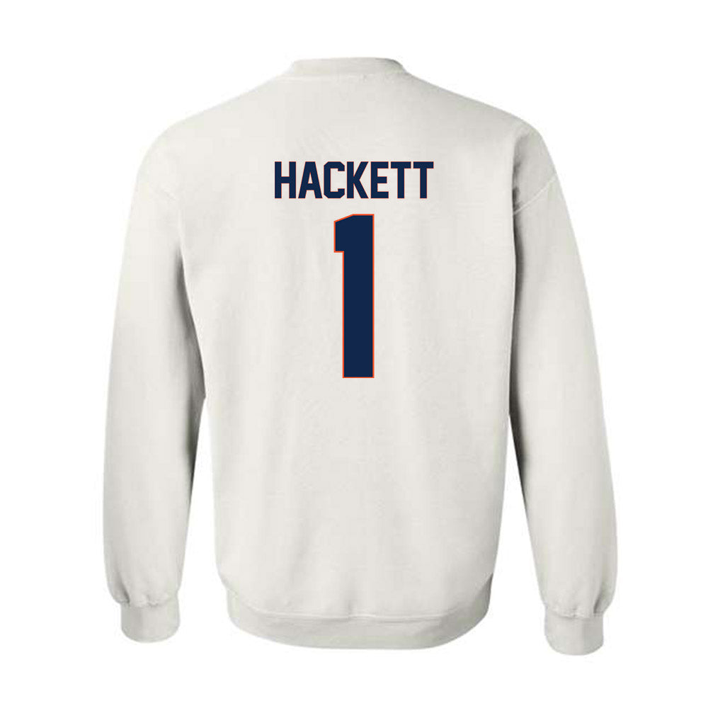 Virginia - NCAA Softball : Kelsey Hackett - Replica Shersey Crewneck Sweatshirt