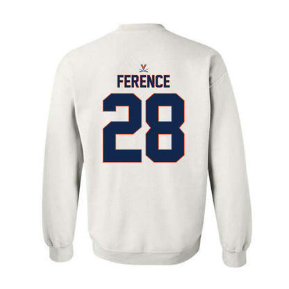 Virginia - NCAA Baseball : Jacob Ference - Replica Shersey Crewneck Sweatshirt