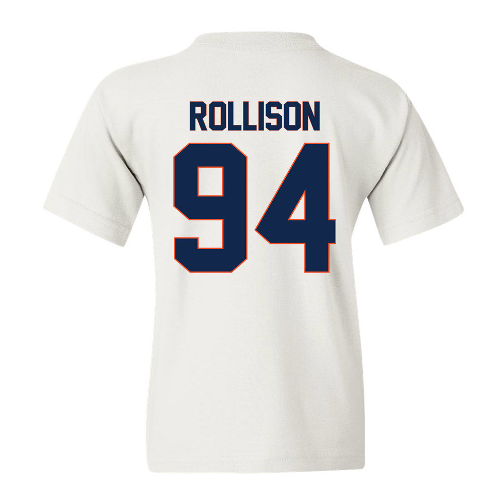 Virginia - NCAA Football : Hayden Rollison - Replica Shersey Youth T-Shirt