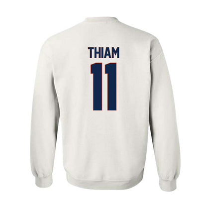 Virginia - NCAA Men's Soccer : Mouhameth Thiam - Replica Shersey Crewneck Sweatshirt