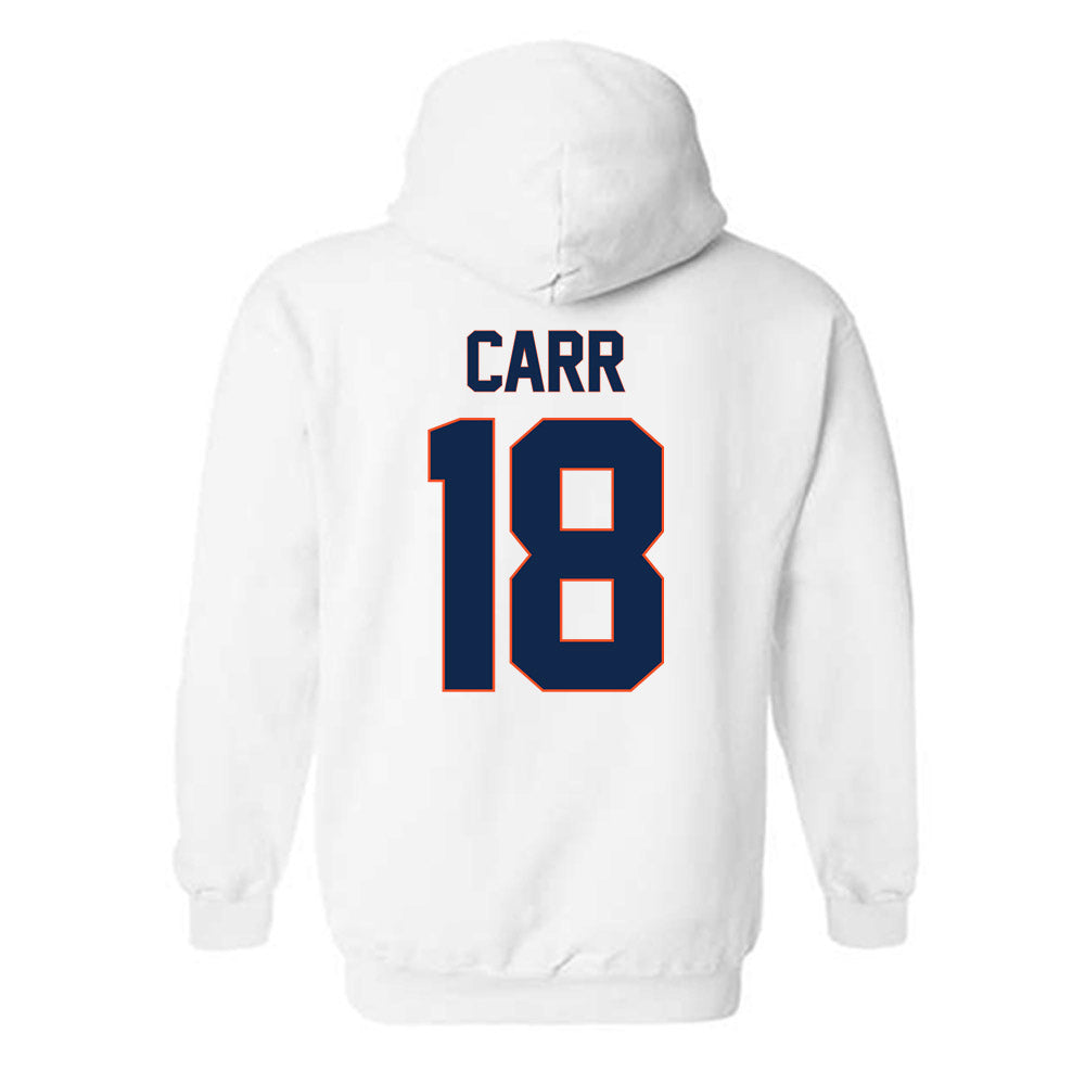 Virginia - NCAA Softball : Melissa Carr - Replica Shersey Hooded Sweatshirt