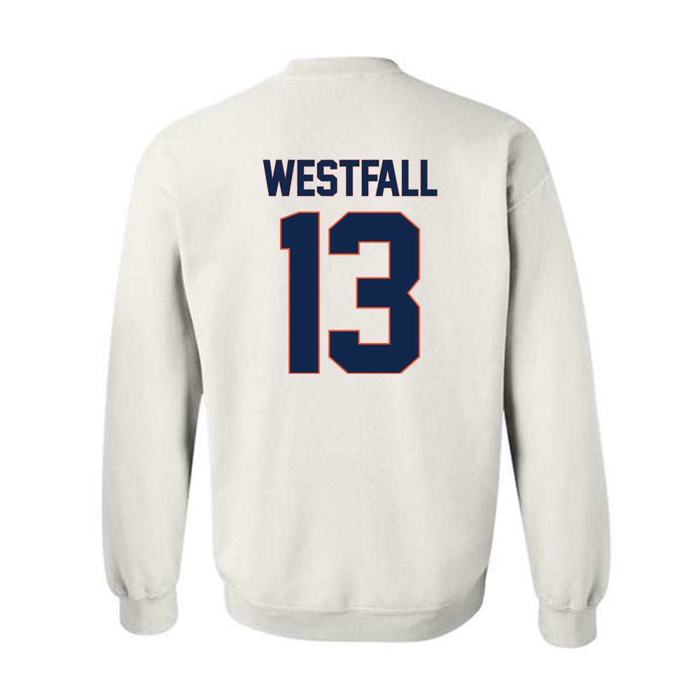 Virginia - NCAA Football : Sam Westfall - Replica Shersey Crewneck Sweatshirt