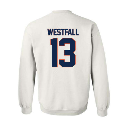 Virginia - NCAA Football : Sam Westfall - Replica Shersey Crewneck Sweatshirt