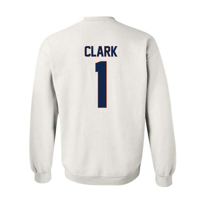 Virginia - NCAA Women's Basketball : Paris Clark - Replica Shersey Crewneck Sweatshirt