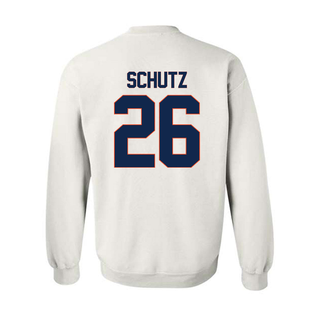 Virginia - NCAA Men's Lacrosse : Griffin Schutz - Replica Shersey Crewneck Sweatshirt