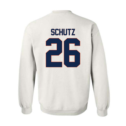 Virginia - NCAA Men's Lacrosse : Griffin Schutz - Replica Shersey Crewneck Sweatshirt