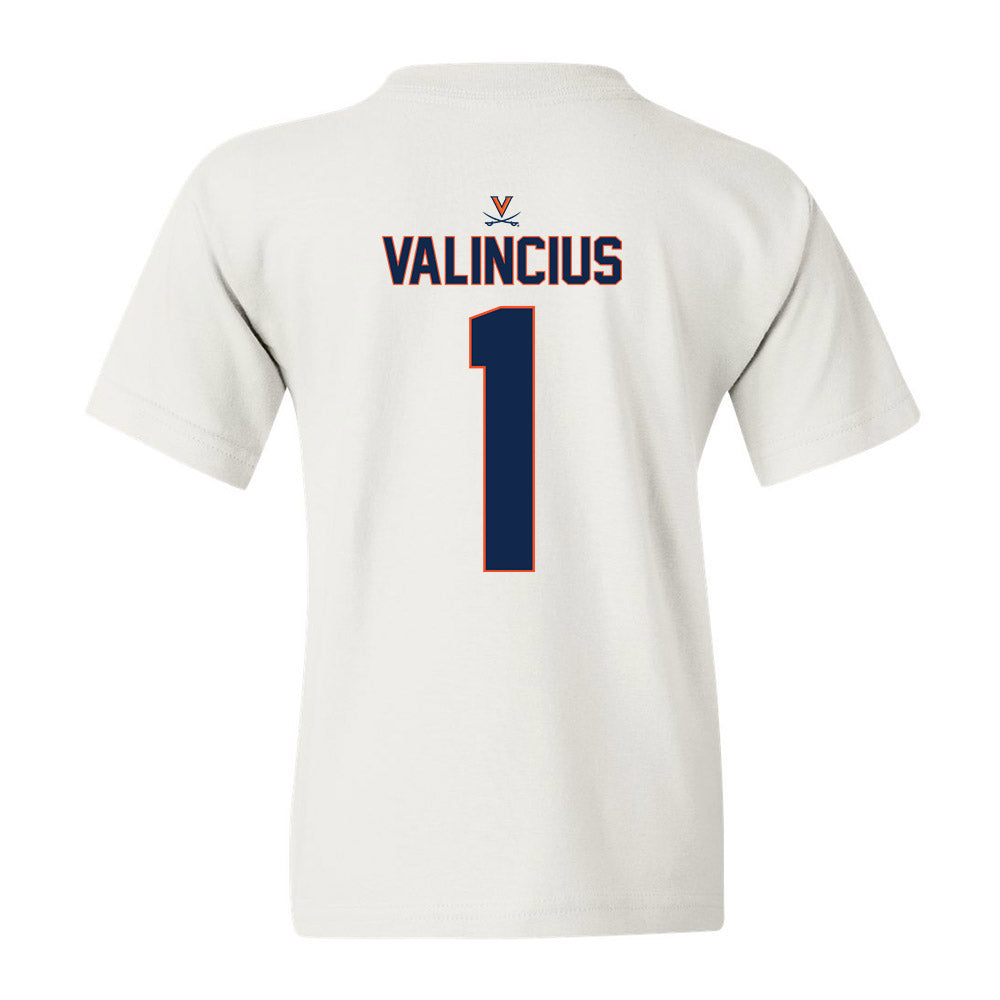 Virginia - NCAA Baseball : Tomas Valincius - Replica Shersey Youth T-Shirt