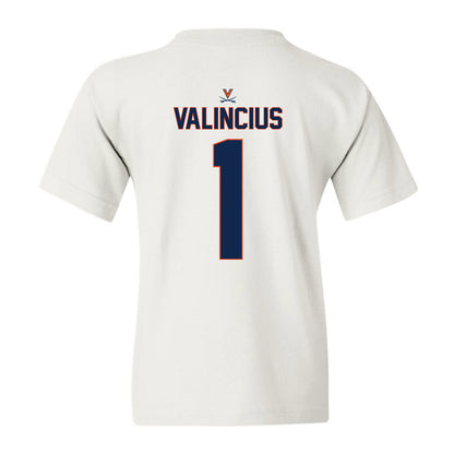 Virginia - NCAA Baseball : Tomas Valincius - Replica Shersey Youth T-Shirt