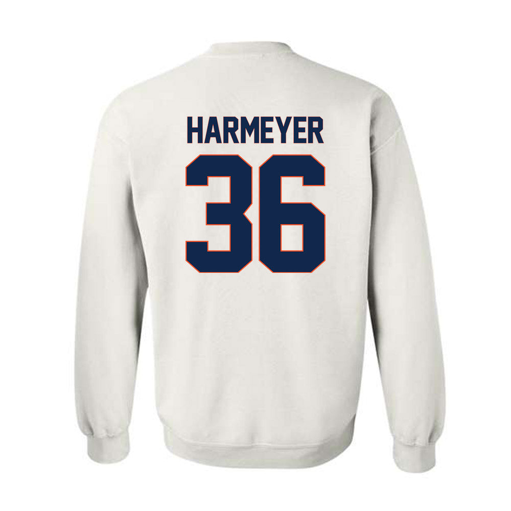 Virginia - NCAA Men's Lacrosse : Michael Harmeyer - Replica Shersey Crewneck Sweatshirt