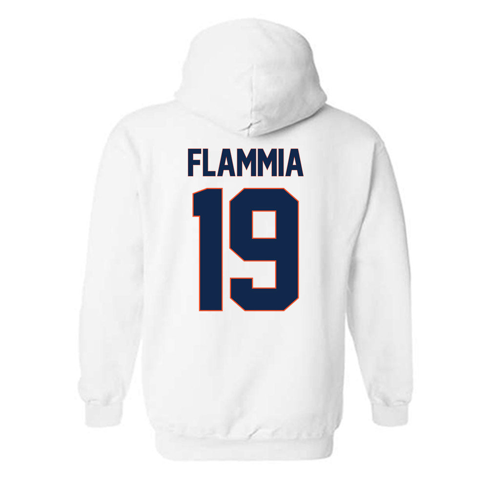 Virginia - NCAA Women's Soccer : Jill Flammia - Replica Shersey Hooded Sweatshirt