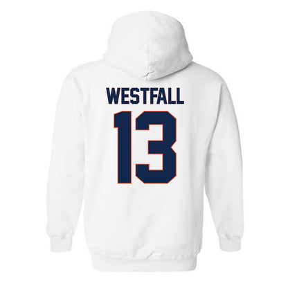 Virginia - NCAA Football : Sam Westfall - Replica Shersey Hooded Sweatshirt