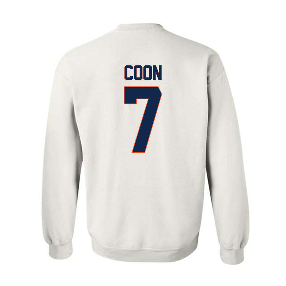 Virginia - NCAA Softball : Sarah Coon - Replica Shersey Crewneck Sweatshirt