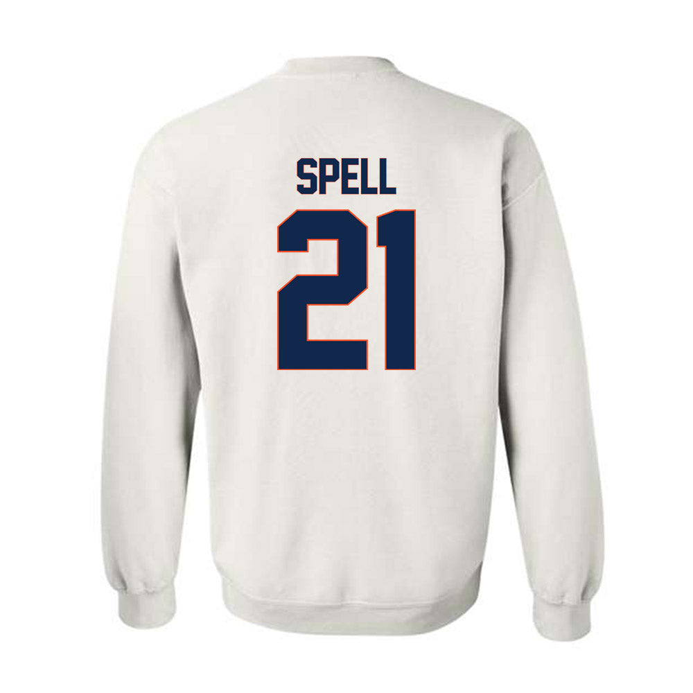 Virginia - NCAA Football : Landon Spell - Replica Shersey Crewneck Sweatshirt