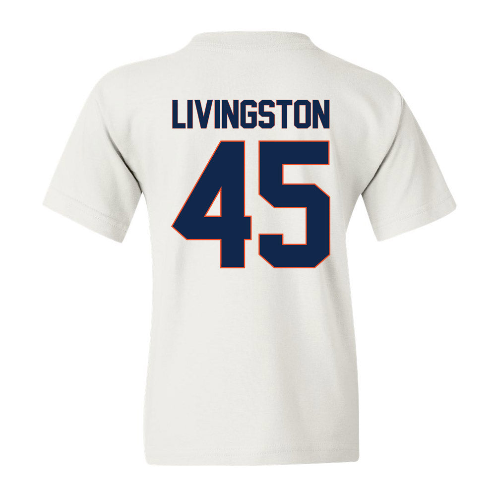 Virginia - NCAA Football : Aidan Livingston - Replica Shersey Youth T-Shirt