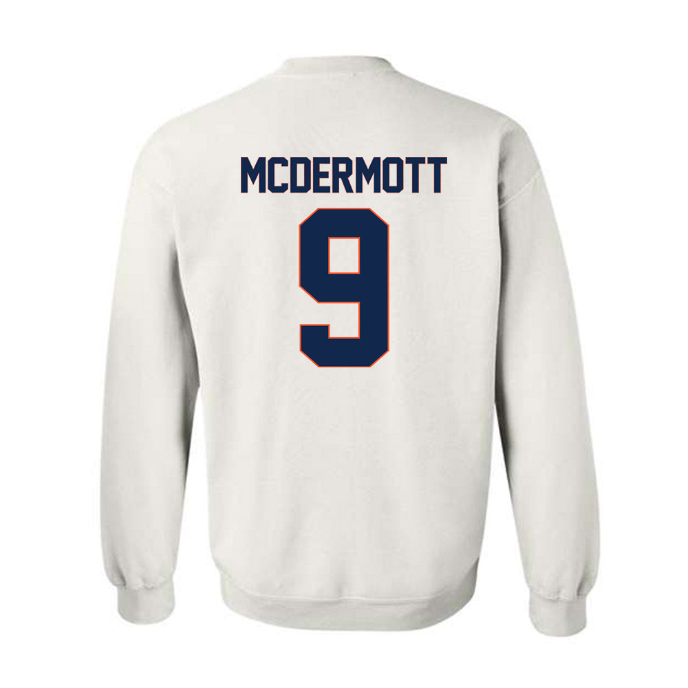 Virginia - NCAA Women's Soccer : Meredith McDermott - Replica Shersey Crewneck Sweatshirt