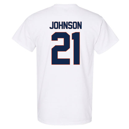 Virginia - NCAA Women's Basketball : Kymora Johnson - Replica Shersey T-Shirt