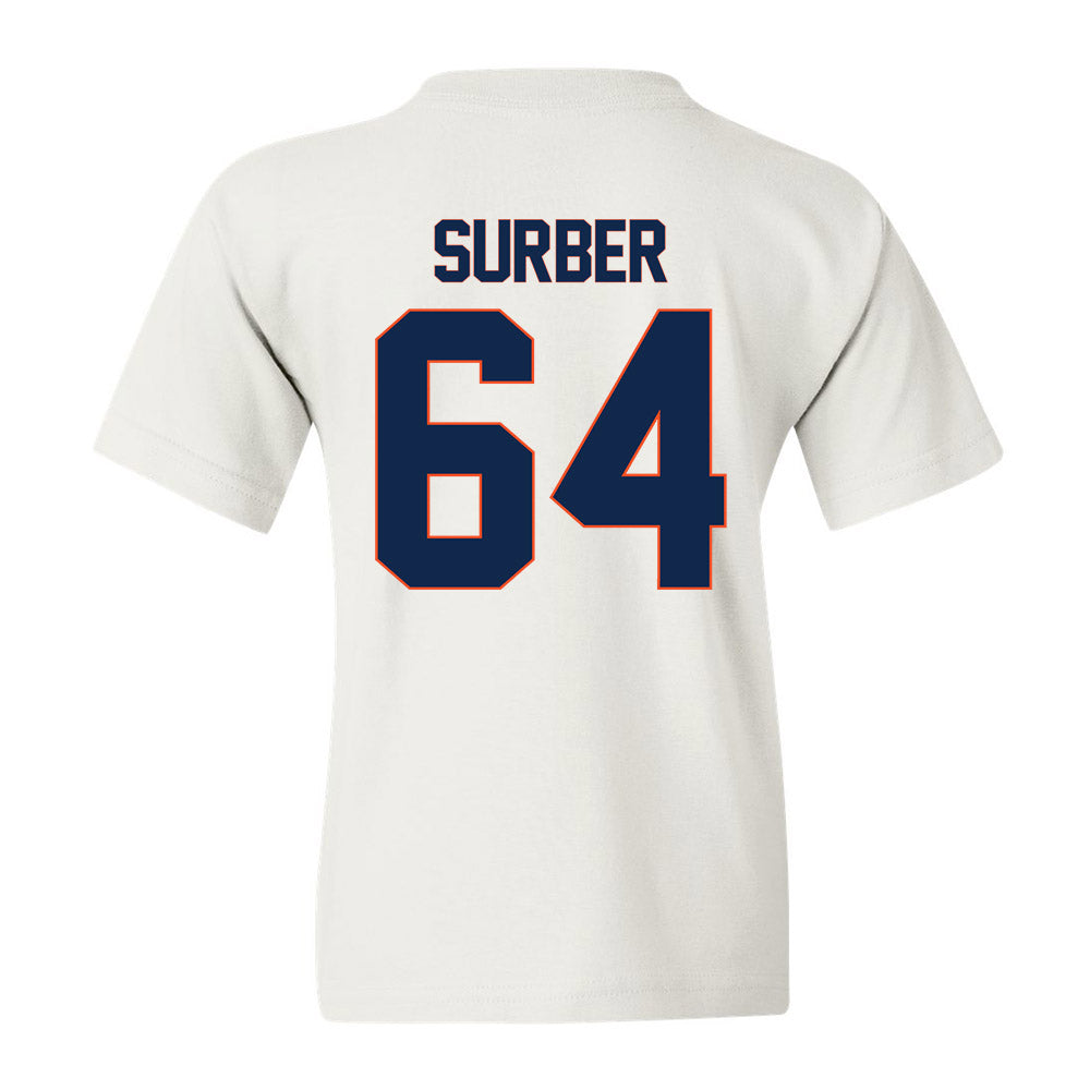 Virginia - NCAA Football : Cole Surber - Replica Shersey Youth T-Shirt