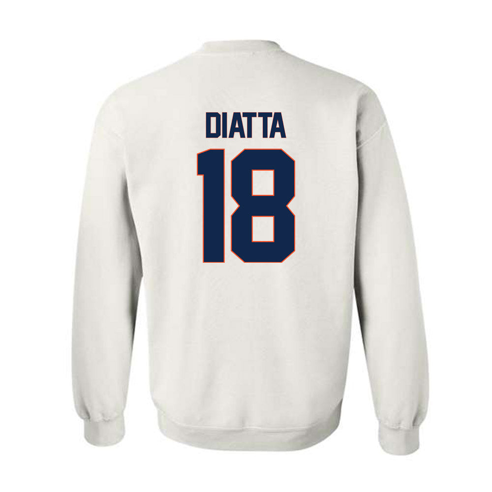 Virginia - NCAA Football : Michael Diatta - Replica Shersey Crewneck Sweatshirt