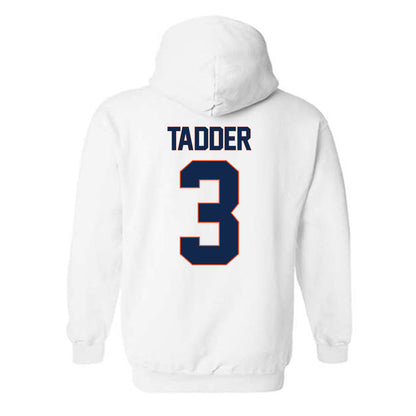 Virginia - NCAA Women's Volleyball : Abby Tadder - Replica Shersey Hooded Sweatshirt