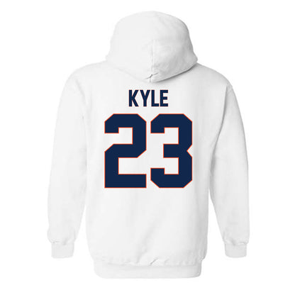 Virginia - NCAA Football : Tayvonn Kyle - Replica Shersey Hooded Sweatshirt