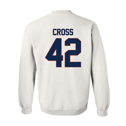 Virginia - NCAA Football : Kendall Cross - Replica Shersey Crewneck Sweatshirt