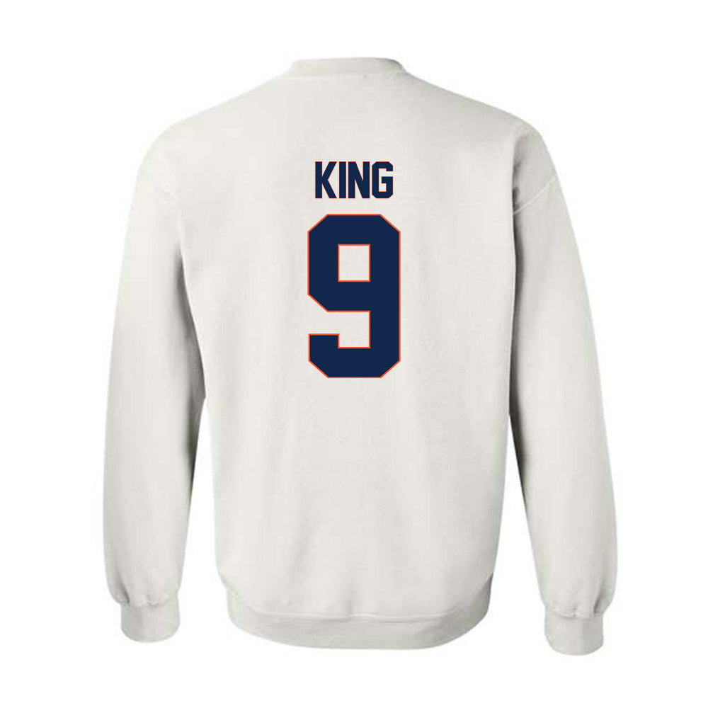 Virginia - NCAA Football : Coen King - Replica Shersey Crewneck Sweatshirt