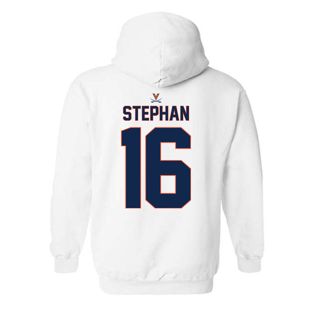 Virginia - NCAA Baseball : Anthony Stephan - Replica Shersey Hooded Sweatshirt