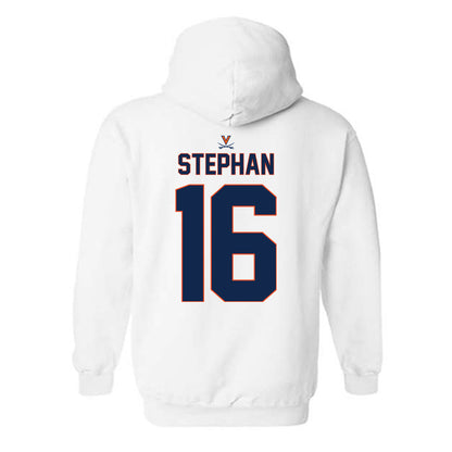 Virginia - NCAA Baseball : Anthony Stephan - Replica Shersey Hooded Sweatshirt