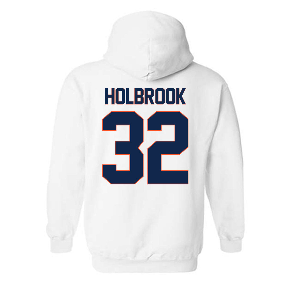 Virginia - NCAA Softball : Reece Holbrook - Replica Shersey Hooded Sweatshirt