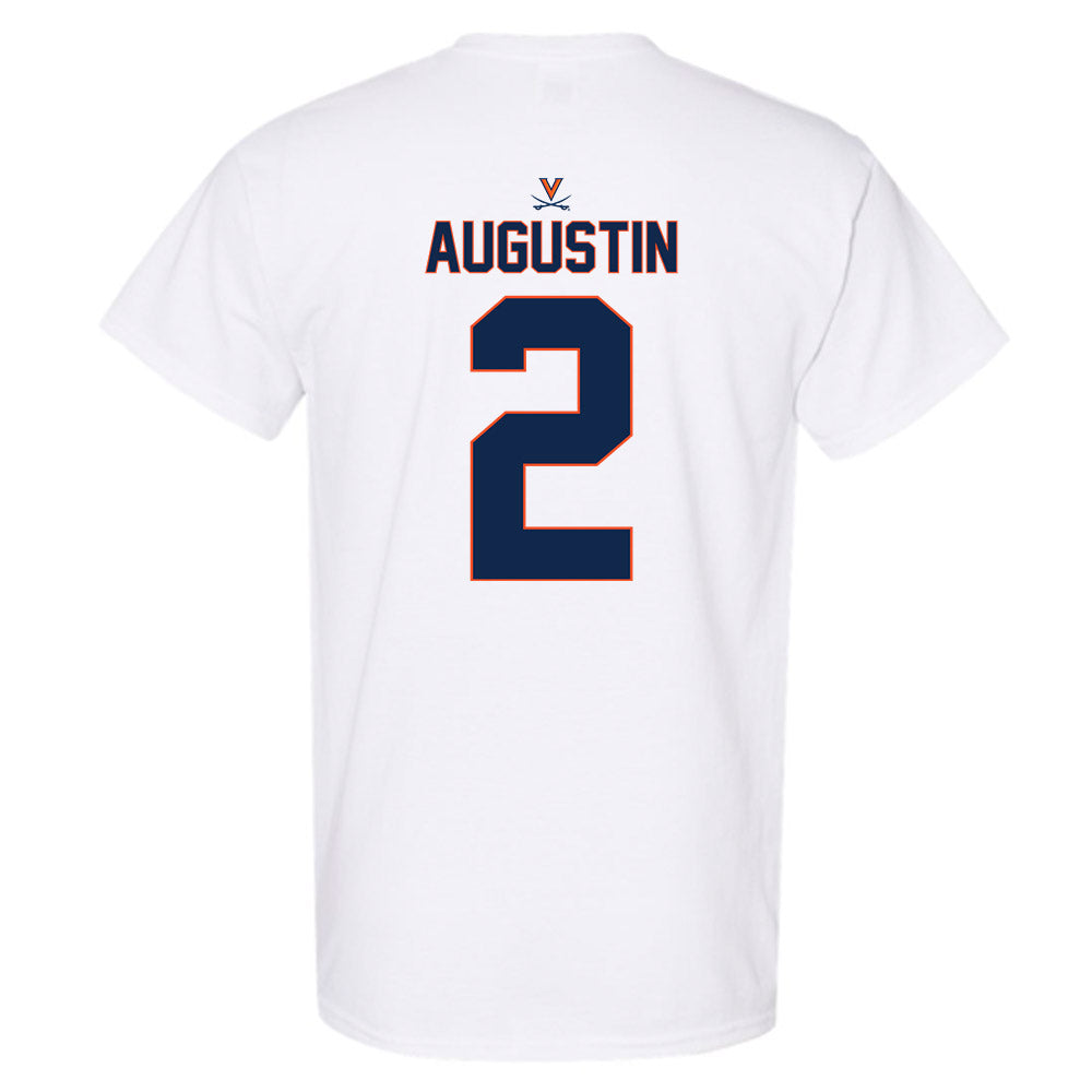 Virginia - NCAA Baseball : Matt Augustin - Replica Shersey T-Shirt-1