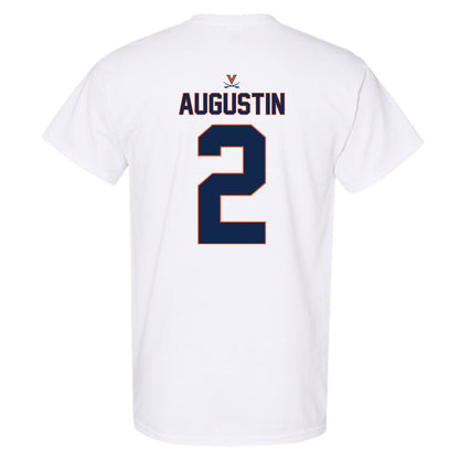 Virginia - NCAA Baseball : Matt Augustin - Replica Shersey T-Shirt-1