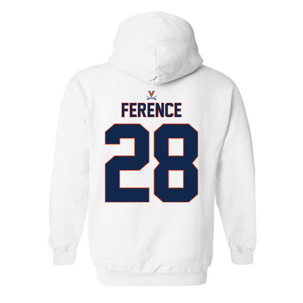 Virginia - NCAA Baseball : Jacob Ference - Replica Shersey Hooded Sweatshirt