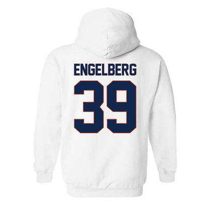 Virginia - NCAA Football : Robbie Engelberg - Replica Shersey Hooded Sweatshirt