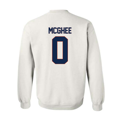 Virginia - NCAA Women's Basketball : Olivia McGhee - Replica Shersey Crewneck Sweatshirt