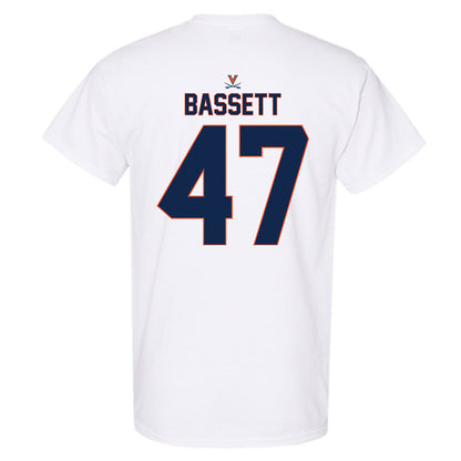 Virginia - NCAA Baseball : Nate Bassett - Replica Shersey T-Shirt