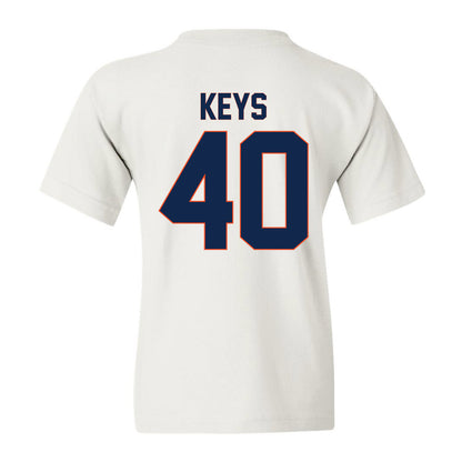 Virginia - NCAA Football : Rob Keys - Replica Shersey Youth T-Shirt