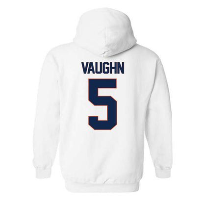 Virginia - NCAA Women's Basketball : Yonta Vaughn - Replica Shersey Hooded Sweatshirt