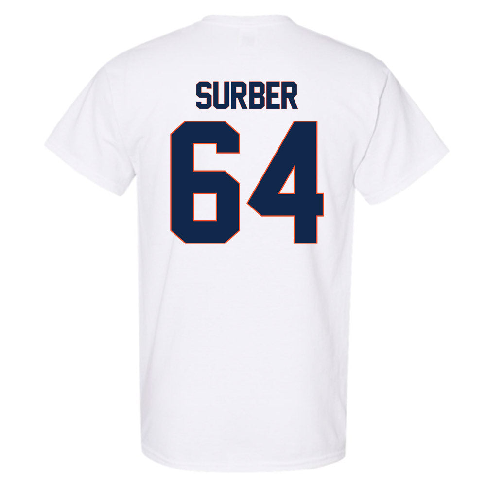 Virginia - NCAA Football : Cole Surber - Replica Shersey T-Shirt