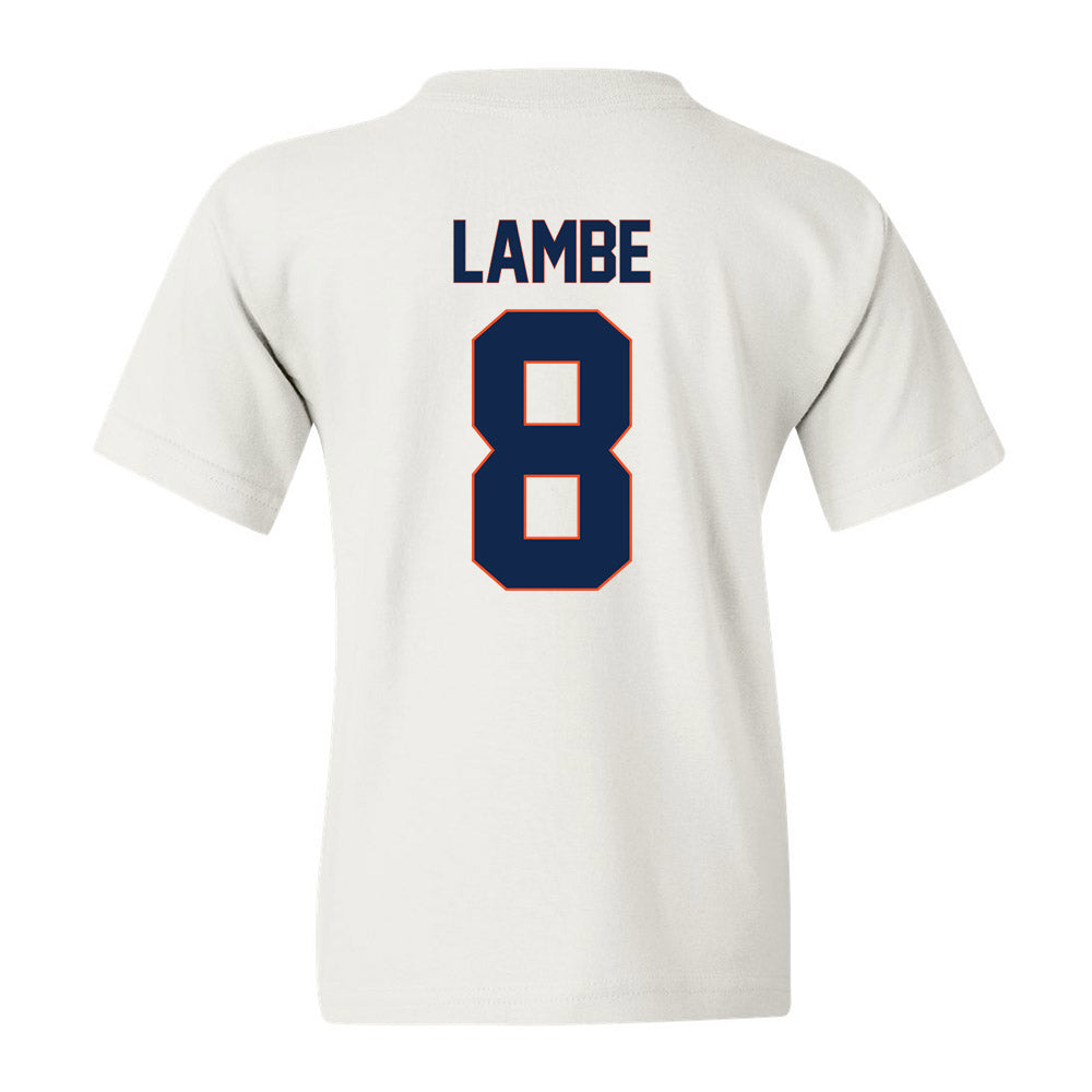 Virginia - NCAA Men's Soccer : Brendan Lambe - Replica Shersey Youth T-Shirt