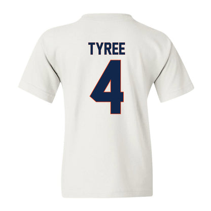 Virginia - NCAA Football : Chris Tyree - Replica Shersey Youth T-Shirt