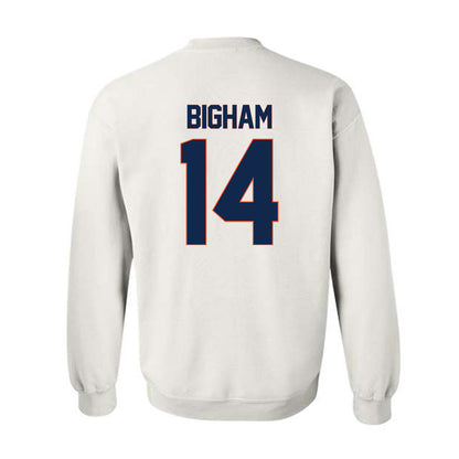 Virginia - NCAA Softball : Eden Bigham - Replica Shersey Crewneck Sweatshirt