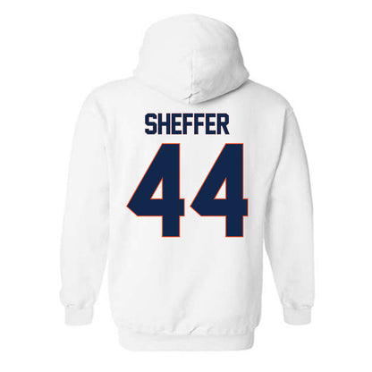 Virginia - NCAA Football : Brayden Sheffer - Replica Shersey Hooded Sweatshirt