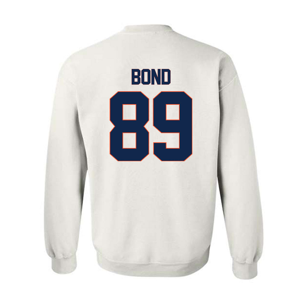 Virginia - NCAA Football : Sam Bond - Replica Shersey Crewneck Sweatshirt