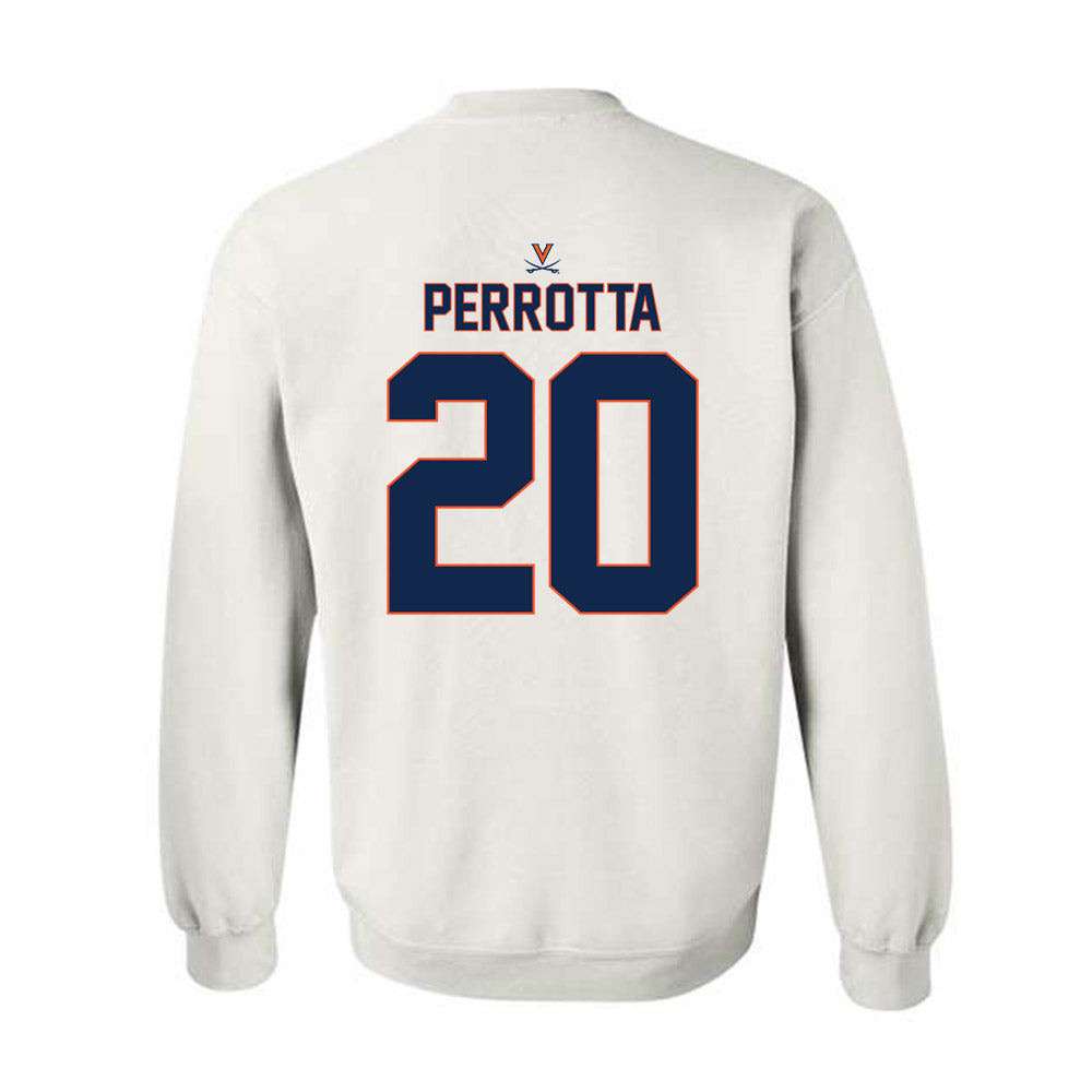 Virginia - NCAA Baseball : Antonio Perrotta - Replica Shersey Crewneck Sweatshirt