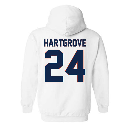 Virginia - NCAA Softball : Sydney Hartgrove - Replica Shersey Hooded Sweatshirt