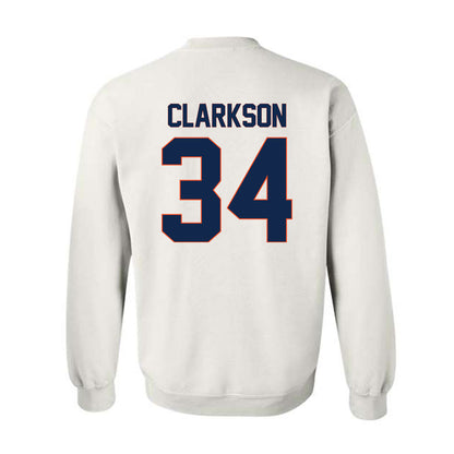 Virginia - NCAA Women's Basketball : London Clarkson - Replica Shersey Crewneck Sweatshirt